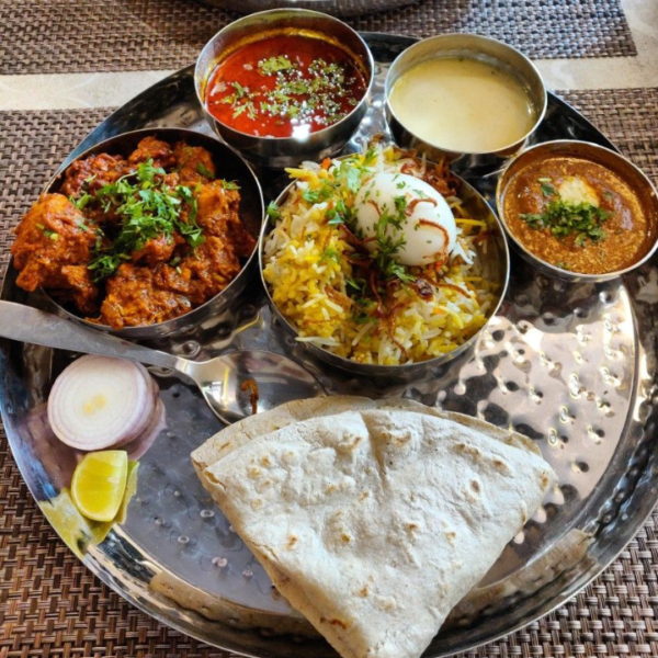 Chicken Thali